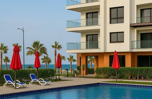 Port Said Ski Chalet | Unwind in style at Porto Said Chalets by the sea