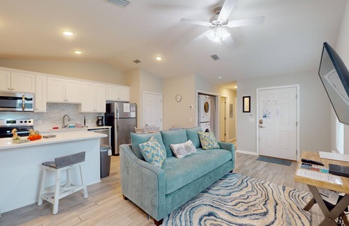 Treasure Cove House | Updated duplex with private yard, patio, updated interior, & great location