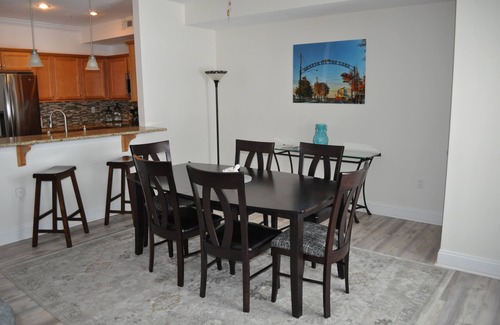 Geneva-on-the-Lake Condo | UPGRADED 2BR/2BA LAKEFRONT CONDO 305 Private Beach/BalconynRent 3/4th free-ask!