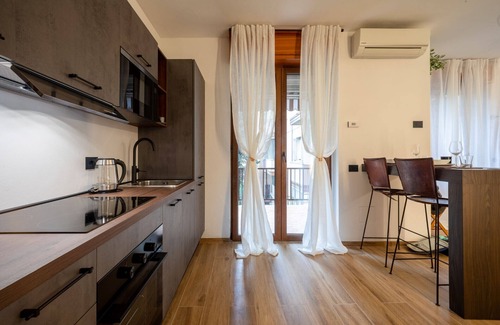Borgo Milano Apartment | Upscale loft with private garage | 3 guests