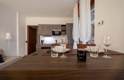 Borgo Milano Apartment | Upscale loft with private garage | 3 guests