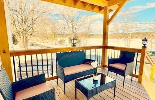 Nassau House | Upstate Lakefront-king bed, fire pit, fireplace,kayak, pontoon boat cruise