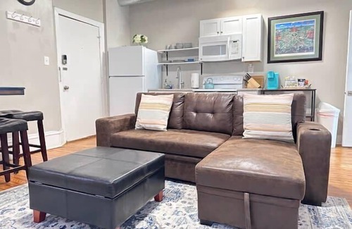 Richmond Apartment | Urban Bloom/King Bed/2TVs/Free Parking/Museums