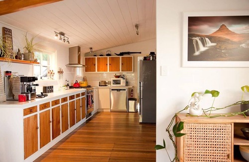 Blackmans Bay House | Urban farm stay with water views