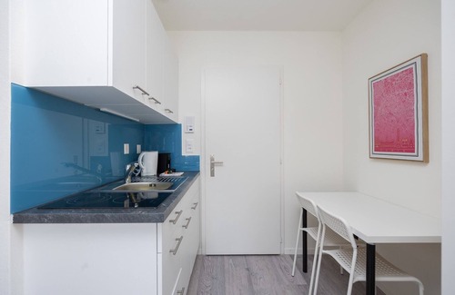 Sihlfeld Apartment | Urban Oasis with Queen Bed and City View (BE-43)