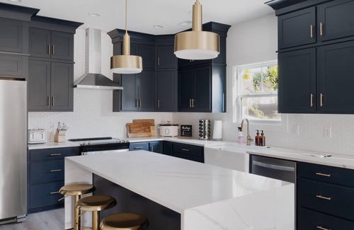 Jeffersonville House | Urban Sophistication Mid Century - Farm Home