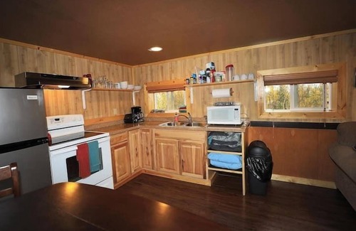 Healy House | Denali Park View Family Log Cabin