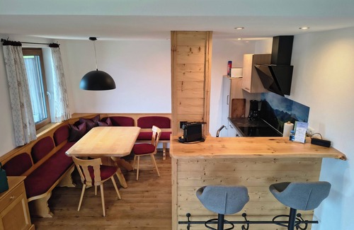 Stanggaß Apartment | Vacation apartment Watzmannblick, 1-5 pers. 80m², 2 bedrooms, shower/WC, bathroom