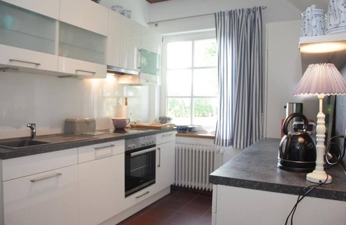 Dingsfelde Apartment | Vacation apartment "Am Biotop" - apartment/flat, shower, WC