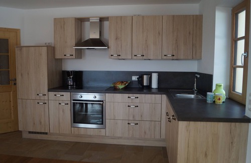 Samerberg Apartment | Vacation apartment Heuberg with 2 bedrooms, first floor, kitchen, terrace, 71 sqm