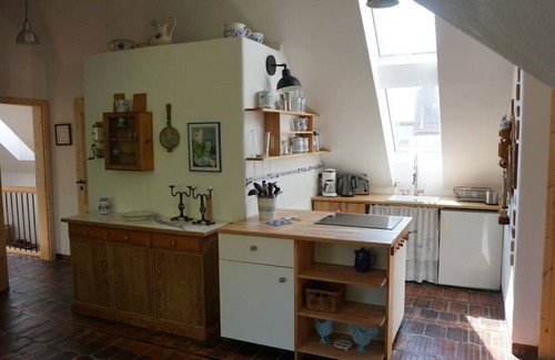 Taucha Apartment | Vacation apartment "Kirchblick" (Church View)