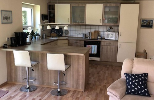 Kiel Apartment | Vacation apartment Moin - Holiday apartment Moin, shower, WC