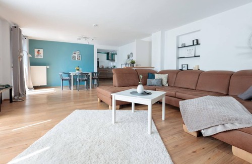 Gillenfeld Apartment | Vacation apartment Schäfer - 4-bed vacation apartment, 2x shower/WC, 2 bedrooms