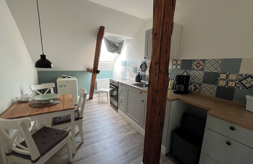 Herzhorn Apartment | Vacation apartment "Utspann" - 2 rooms near Kollmar + Glückstadt