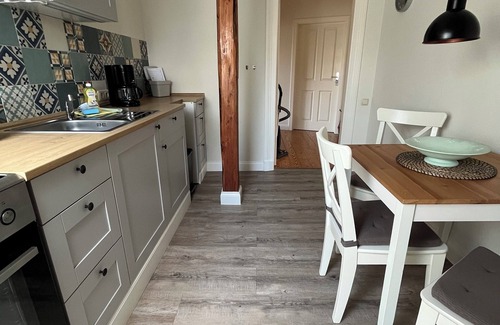 Herzhorn Apartment | Vacation apartment "Utspann" - 2 rooms near Kollmar + Glückstadt