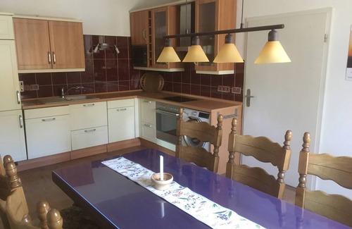 Ziethen Apartment | Vacation apartment with a view of a historic sunken garden.