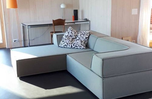 Gross Condo | Vacation dream directly on Lake Sihl with its own beach