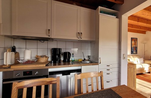 Wangerland House | Vacation home, 85m2, 2 bathrooms, family-friendly, free of charge. Beach chair, P at the house, WLAN