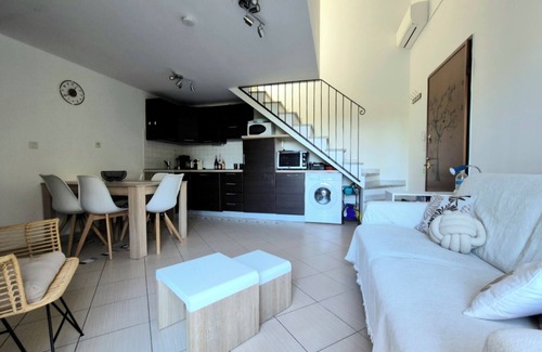 Lozari Apartment | Vacation home in residence with swimming pool, near Lozari beach