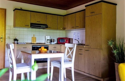Lohberg Apartment | Vacation home with covered south-facing terrace
