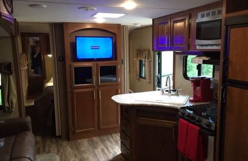 Whitefish House | Vacation In a 30' Travel Trailer, 9 Miles From Glacier National Park