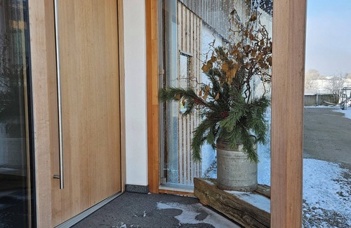 Unterallgau Apartment | Vacation on the farm in upscale style, relaxation in the new solid wood house