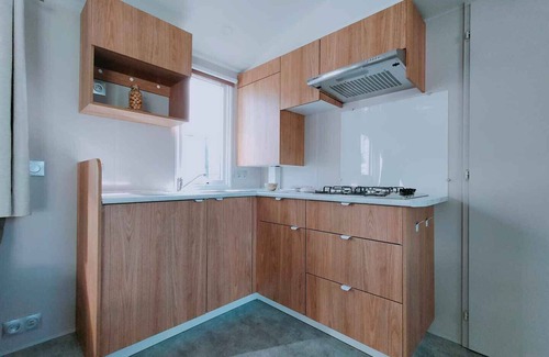 Jabbeke Ski Chalet | Vakantiepark Klein Strand - Premium Chalet 4p
