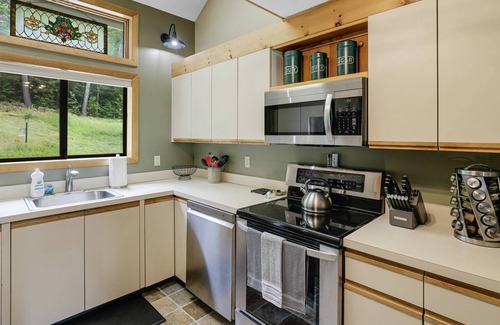 Thornton House | Valley Escape: Gorgeous Mountain Views! Near Loon & Waterville! Indoor Pool, Hot Tub, Gym, Arcade