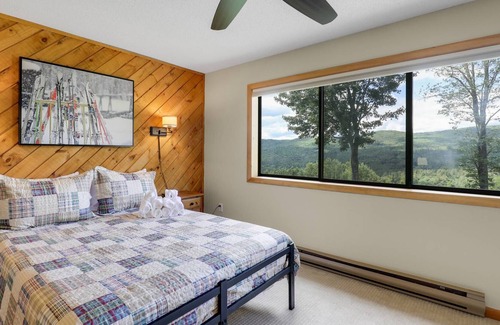 Thornton House | Valley Escape: Gorgeous Mountain Views! Near Loon & Waterville! Indoor Pool, Hot Tub, Gym, Arcade
