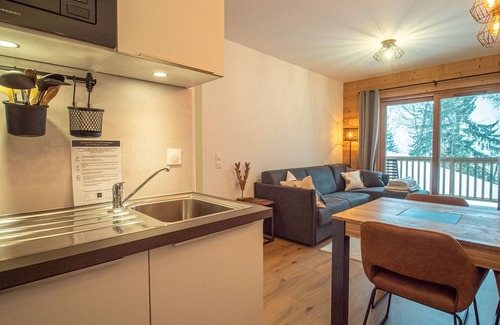 Valmorel Apartment | Valmorel: Apt for 6, 2 bdrm, parking, wifi, ski-in/ski-out