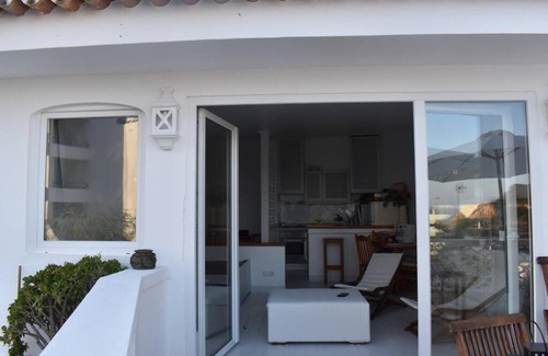 Olhos D'Agua Apartment | Varanda para o Mar