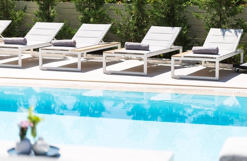 Rethymno Villa | Vasilios Villa, with Pool, Gym & Close to Beach