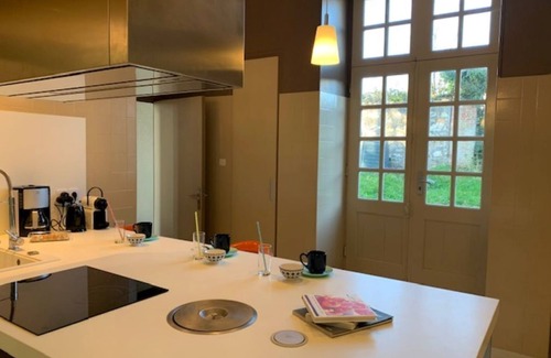 Donville-les-Bains Villa | Vast Maison de Maître -Close to the sea- 12 people -