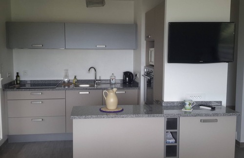 Verghia House | Very beautiful house with sea view, 800m from Argent Beach, 4/6pers, organic linen provided