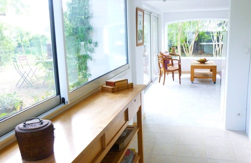 Ales Apartment | Very bright 65m2 ground-floor apartment in house with large garden, swimming pool