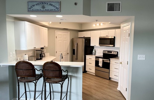 New Smyrna Beach Condo | Very Large 2 Bdrm/2 Bath - Great View-Private Serenity in Resort Style Complex