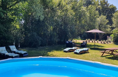 Saint-Aubin-le-Monial Apartment | Very spacious apartment close to a fishing lake and pedestrian zone.