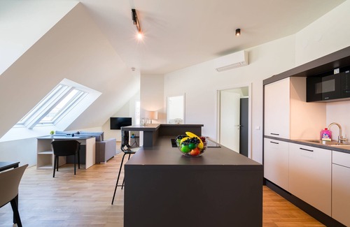 Stuwerviertel Apartment | Vienna Residence | Expansive Vienna Attic Apartment - Perfect for Families and Business Travelers near Messe Wien #6485