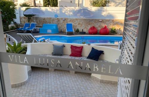 Montechoro Villa | Vila Luisa Anabela Piscine et Jacuzzi only family