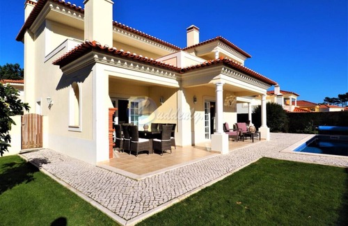 Praia del Rei House | Vila Rosa Branca - 4 bedroom villa Solarenga