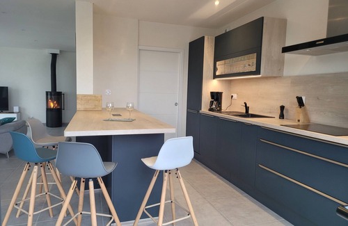 Plouneour-Brignogan-Plages Villa | Villa L ESTRAN new sea view 10P 400 m from the sea in PLOUNEOUR BRIGNOGAN PLAGES