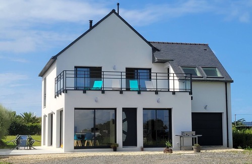 Plouneour-Brignogan-Plages Villa | Villa L ESTRAN new sea view 10P 400 m from the sea in PLOUNEOUR BRIGNOGAN PLAGES