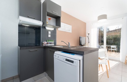Serignan Villa | Villa 6 pers with garden in residence with swimming pool