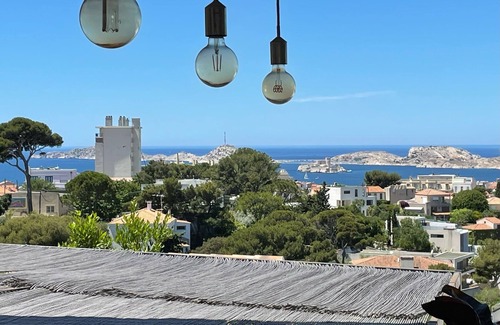 Saint-Victor House | Villa 7ème/Un Tableau sur la mer/Piscine/4 Chambres/Roucas Blanc