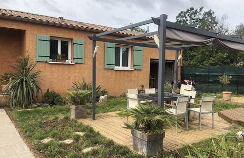Mejannes-le-Clap House | Villa above ground pool