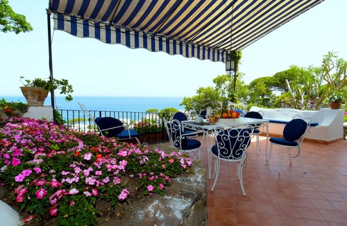Casamicciola Terme Villa | Villa Aglaia Moorish Luxury with Panoramic Sea Views
