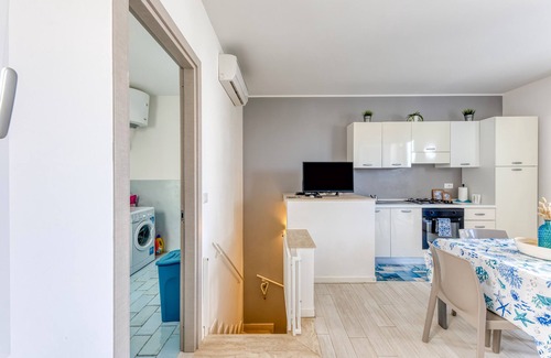 Marina di Pescoluse Villa | Villa 'Alma Maldive Del Salento' with Private Terrace, Wi-Fi and Air Conditioning