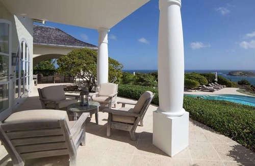 Mont Jean Villa | Villa Amis du Vent St Barths 1-bd