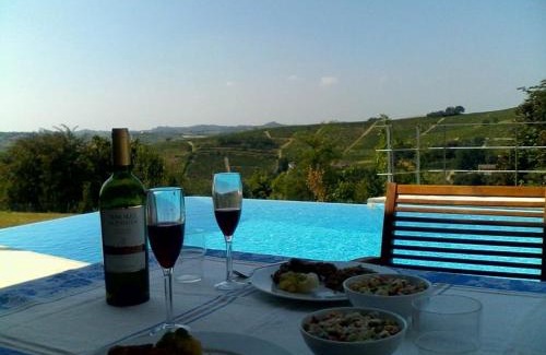 Calamandrana Villa | Villa Architetti Piemonte, Entire Private Villa with Infinity Pool and Poolhouse, 5 bedroom, six bathroom perfect for families and friends
