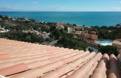Coveta Fuma Villa | Villa at Coveta Fuma at El Campello with private pool and sea view